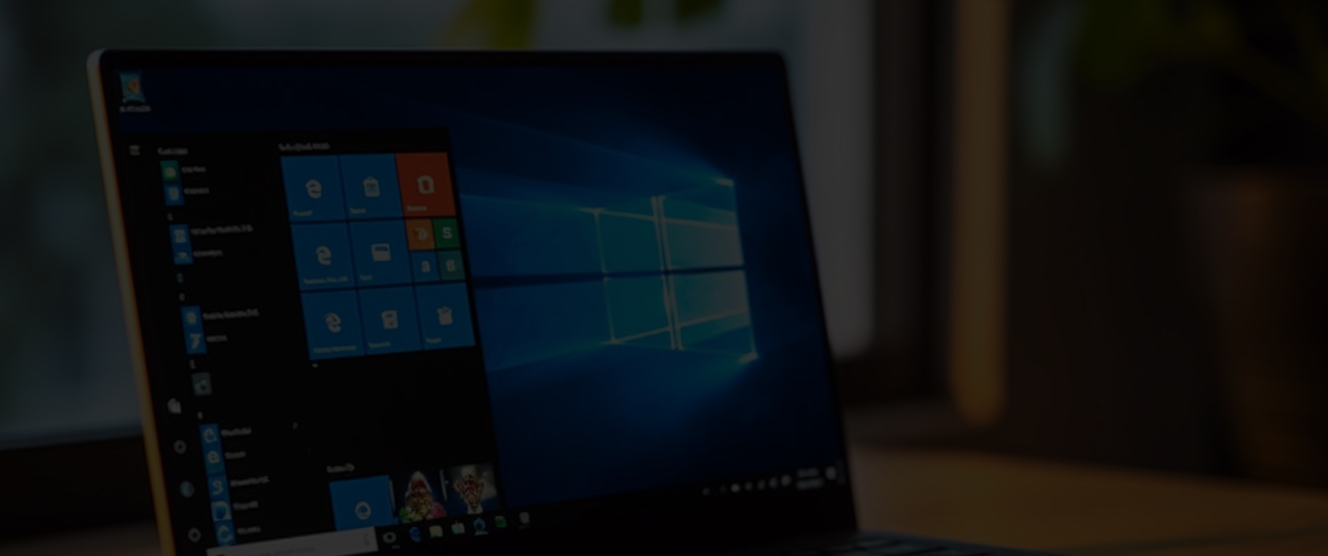 Windows 11 logo on laptop screen a new operating system update from microsoft generative ai